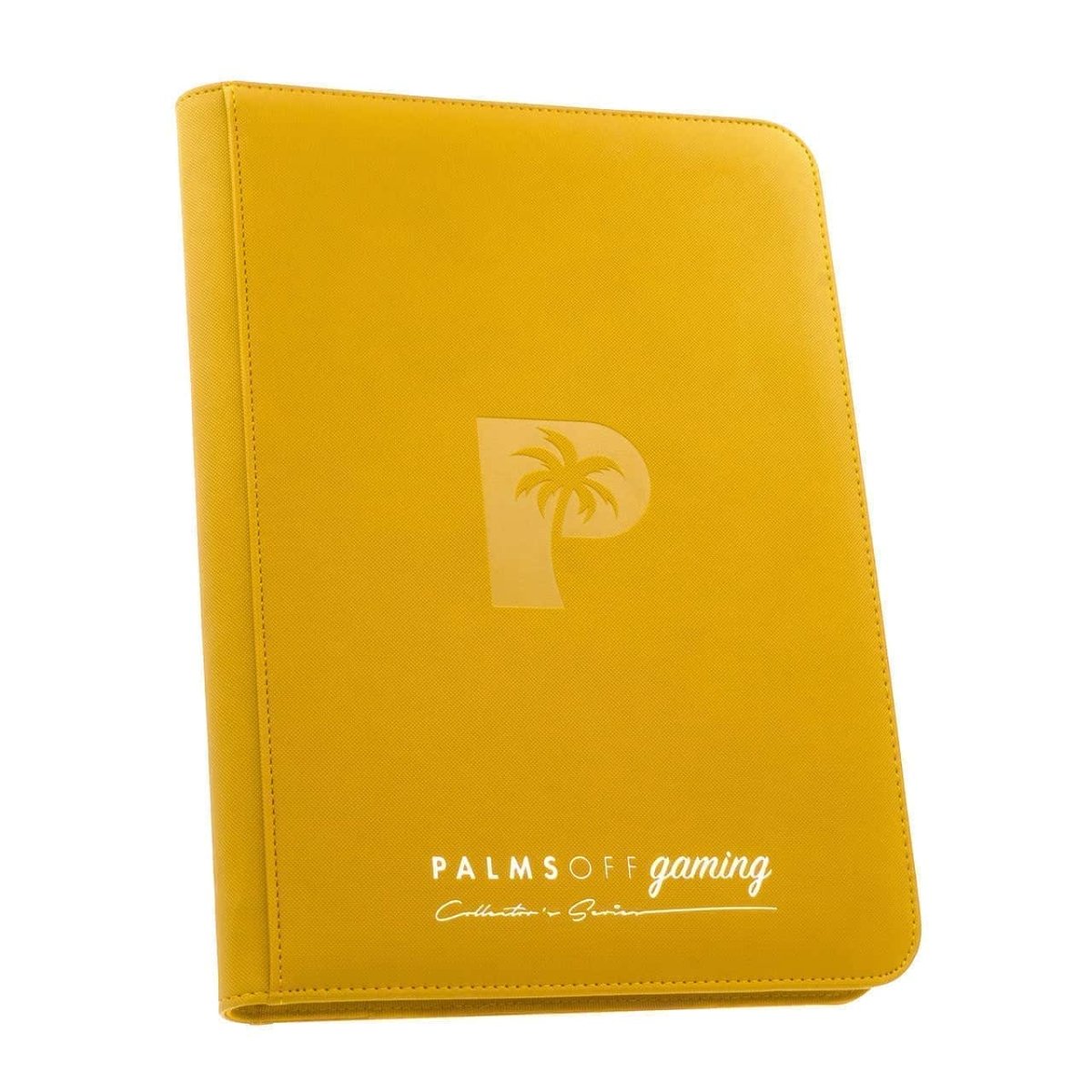 Collector's Series 9 Pocket Zip Trading Card Binder - Yellow - Nova Coins