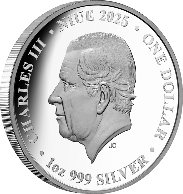 Colours Of Australia - 2025 $1 Evergreen Rainforest 1oz Silver Proof Coin - Nova Coins