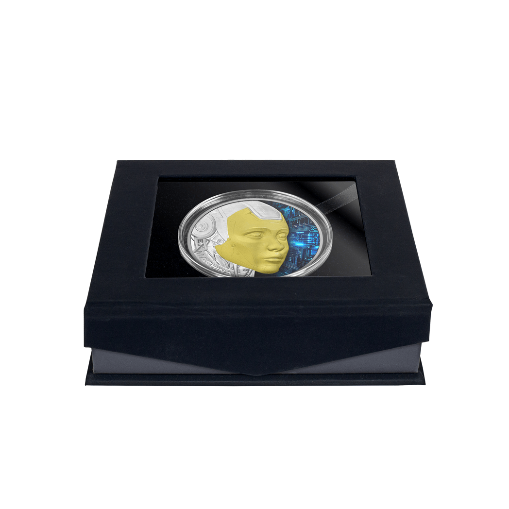 Ex Machina 2025 $1 1oz Silver Proof Coin - Nova Coins