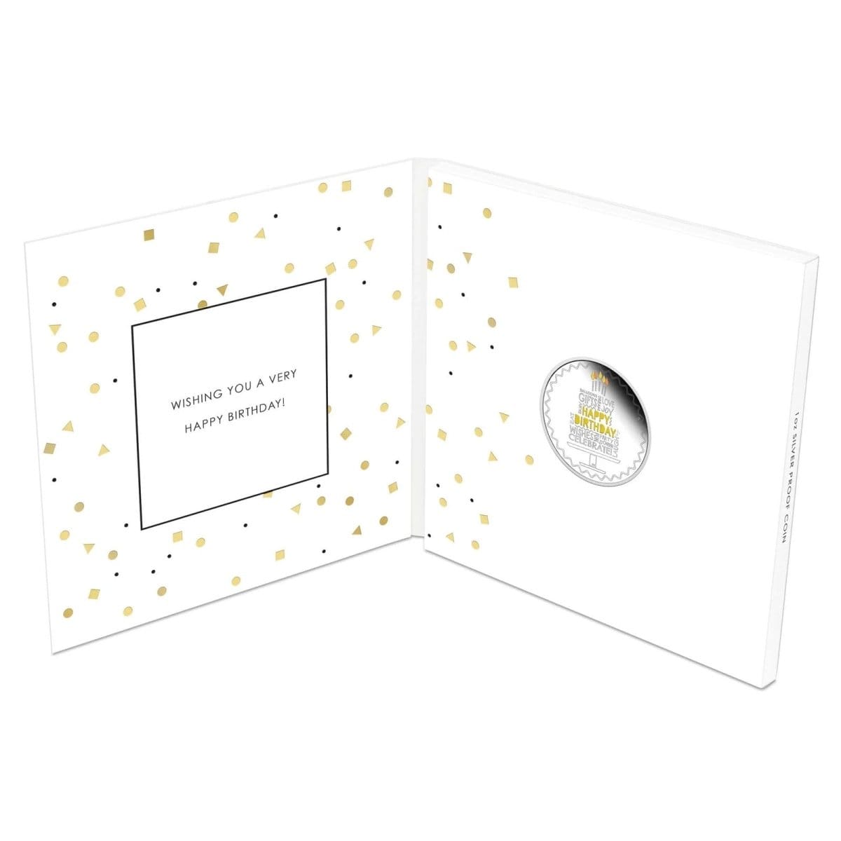 Happy Birthday 2022 1oz Silver Proof Coloured Coin - Nova Coins