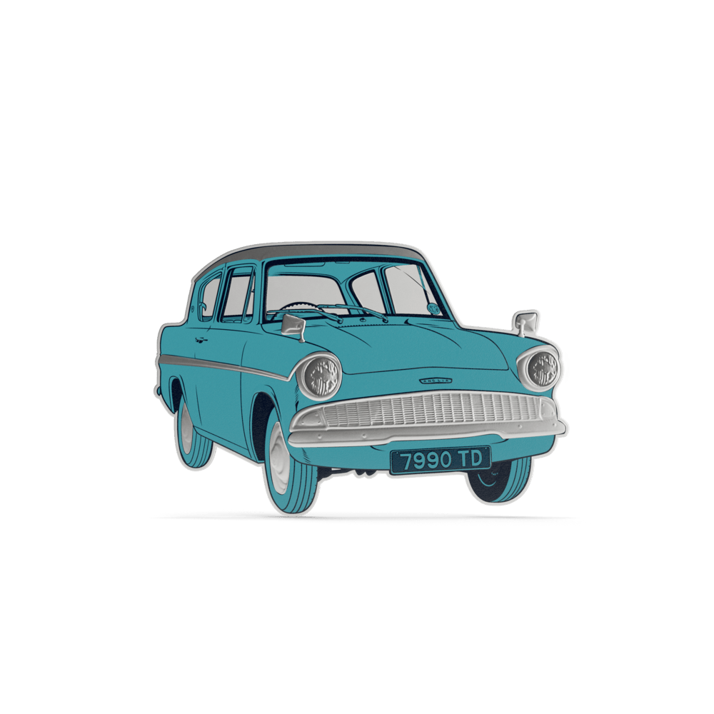 HARRY POTTER™ - Ford Anglia 1oz Silver Collectible Coin - Nova Coins