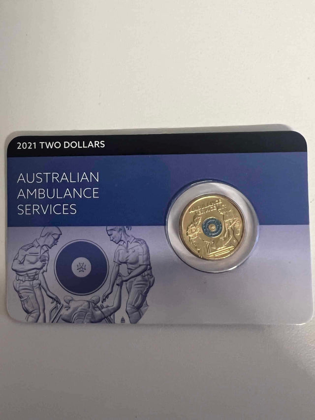 2001 $2 Australian Ambulance Services Downies Card