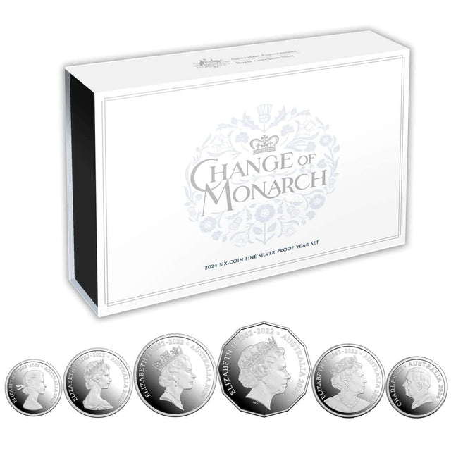 2024 Fine Silver Proof Set - Change of Monarch