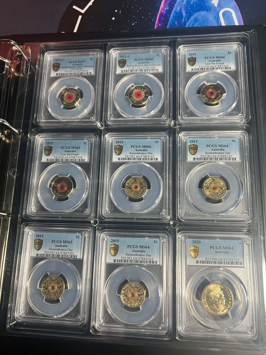 Lighthouse Encap Sheets 9x Slabs (Pk2) - Nova Coins