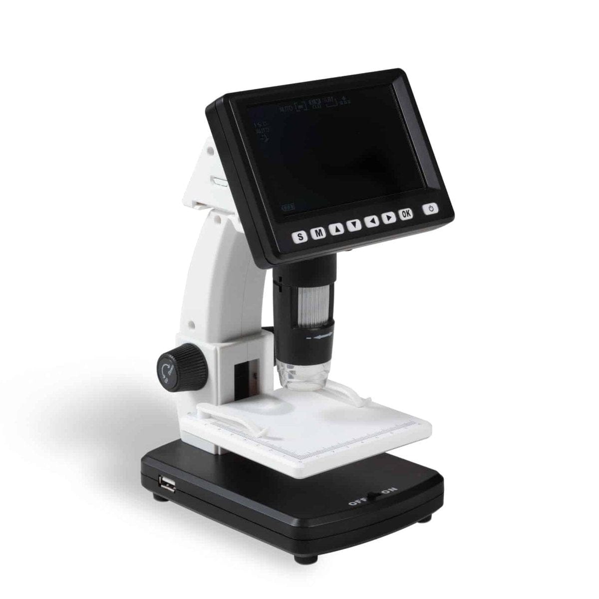 Lighthouse LCD digital microscope with 20–200x magnification (DM5) - Nova Coins