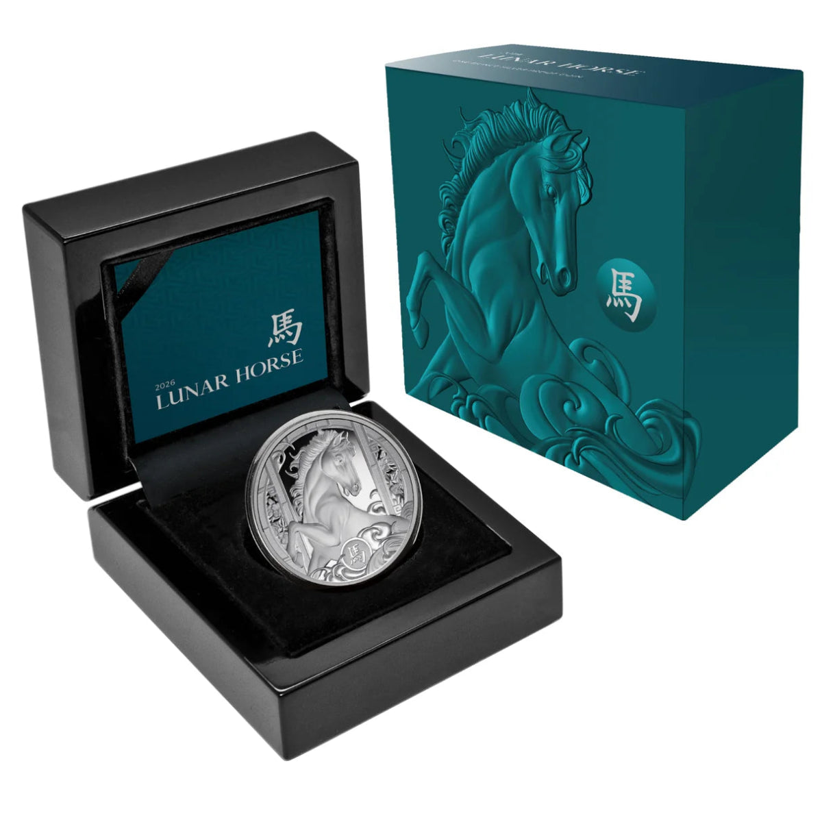Lunar Year of the Horse 2026 $1 1oz Silver Proof Coin - Nova Coins