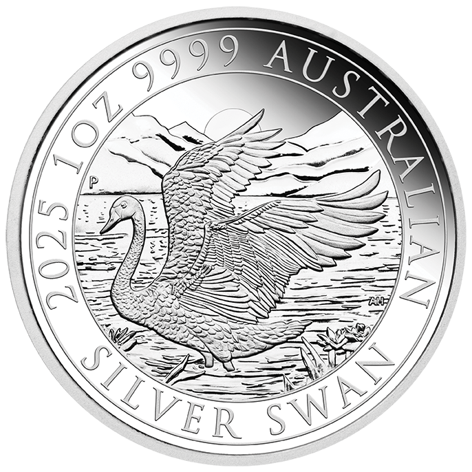 Perth Money Expo 2025 - Australian Swan 2025 1oz Silver Proof Coin - Nova Coins