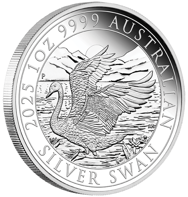 Perth Money Expo 2025 - Australian Swan 2025 1oz Silver Proof Coin - Nova Coins