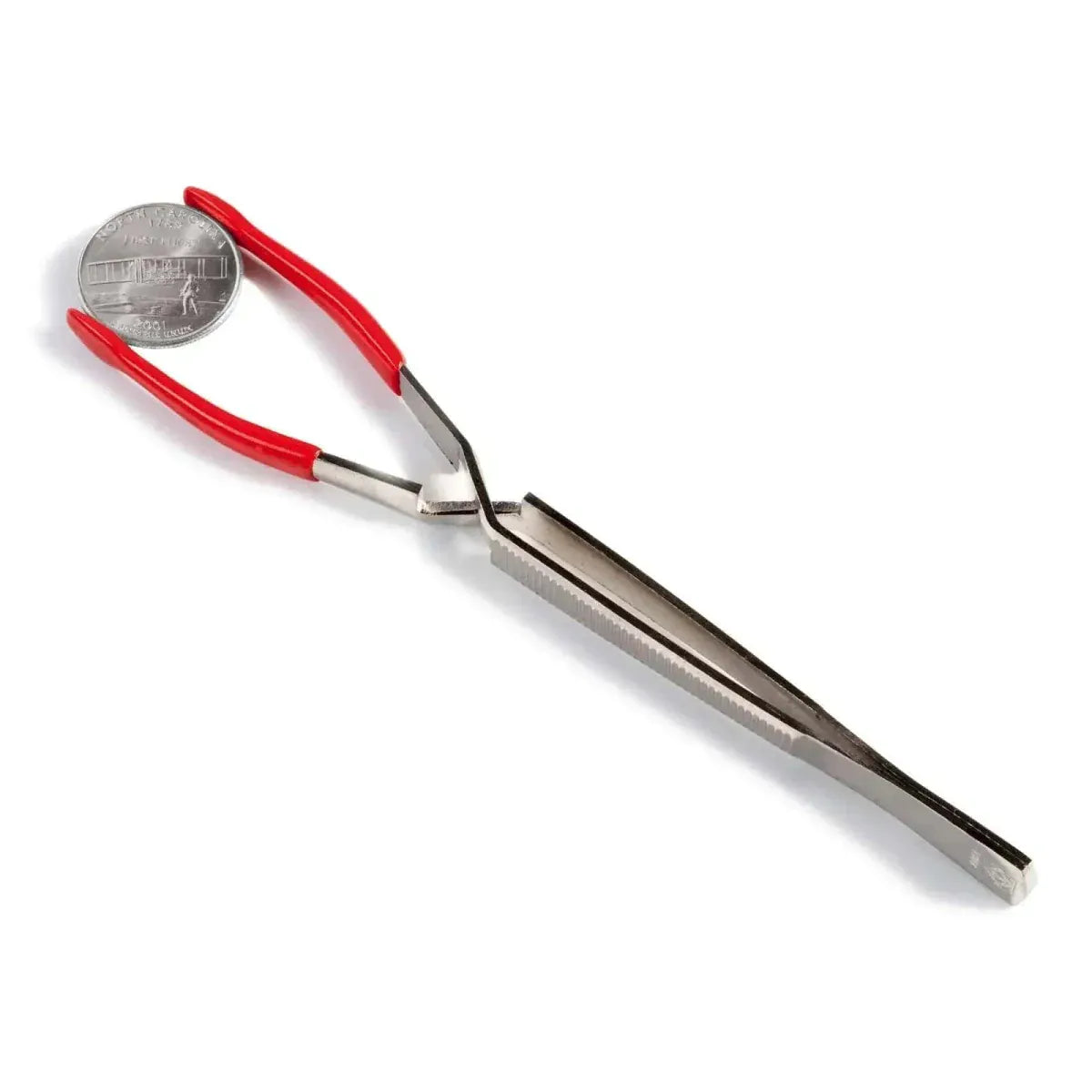 Plastic - Coated Coin Tweezers - Nova Coins