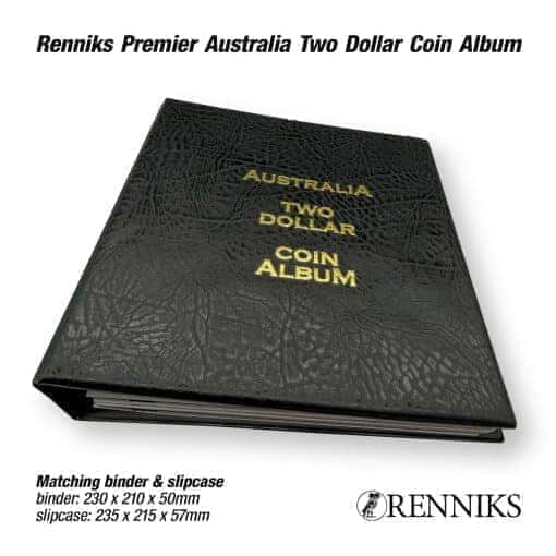 Renniks Premier Australia Two Dollar Coin Album - Nova Coins