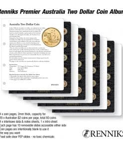 Renniks Premier Australia Two Dollar Coin Album - Nova Coins