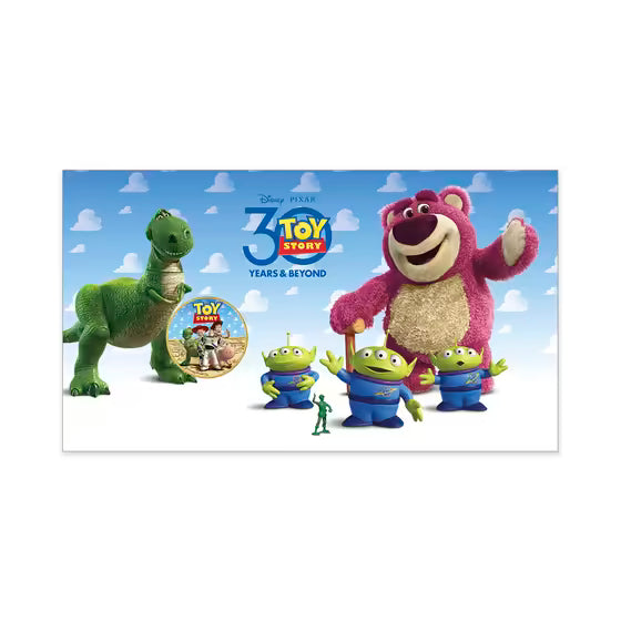 30 Years of Toy Story 2025 $1 Coloured Coin PNC