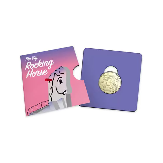 2025 Aussie Big Things 2 $1 AlBr Uncirculated – The Big Rocking Horse