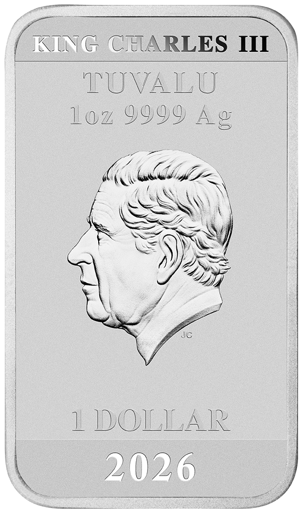 Stranger Things - Season 2 2026 1oz Silver Coloured Rectangular Coin - Nova Coins