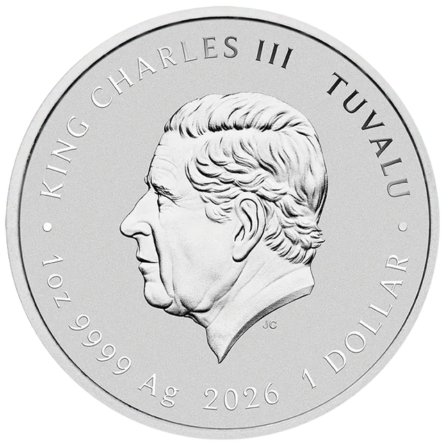 Stranger Things - The Upside Down 2026 1oz Silver Coloured Coin - Nova Coins