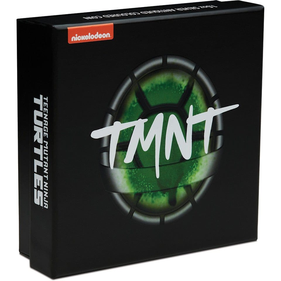 Teenage Mutant Ninja Turtles Domed Shell 2025 1.5oz Silver Antiqued Coloured Coin - Nova Coins