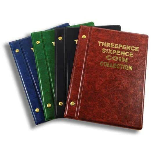 Threepence Sixpence Circulated Coin Folder - Nova Coins