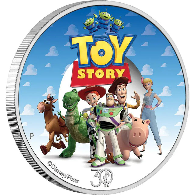 Toy Story 1/2oz Silver Proof Coin 30th Anniversary - Nova Coins
