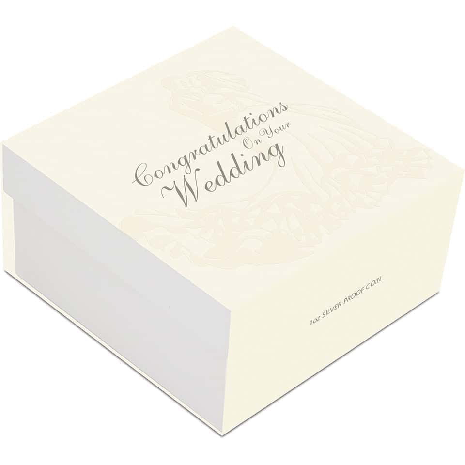 2025 Wedding 1oz Silver Proof Coloured Coin