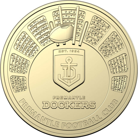 Australian Football League (AFL)  2024 - Uncirculated Coin in 2x2 holder