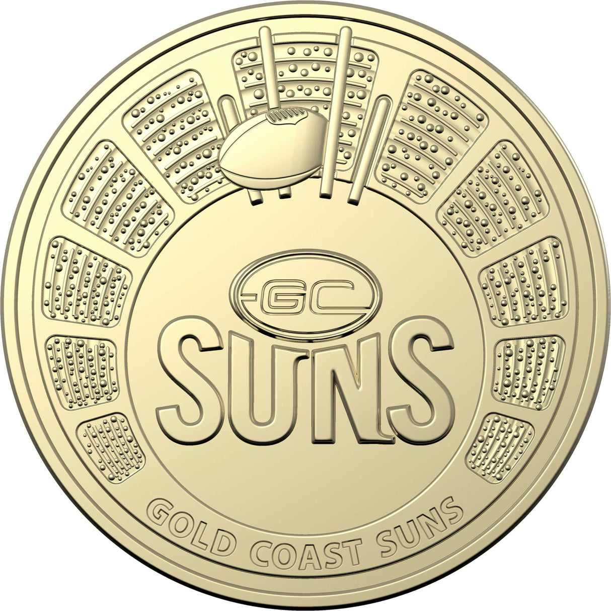 Australian Football League (AFL)  2024 - Uncirculated Coin in 2x2 holder