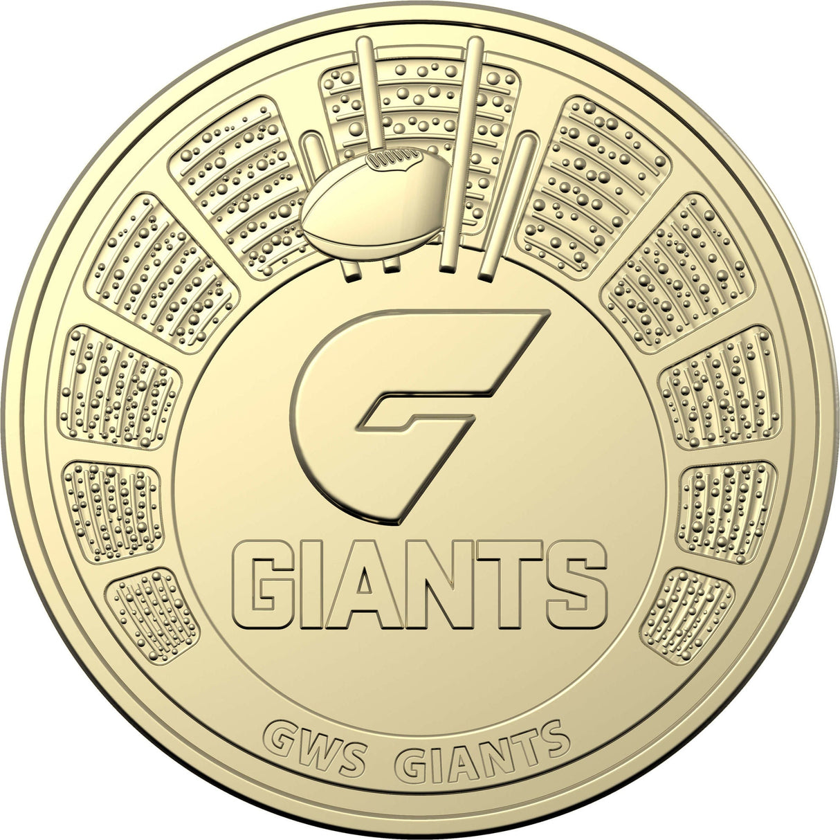Australian Football League (AFL)  2024 - Uncirculated Coin in 2x2 holder