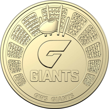 Australian Football League (AFL)  2024 - Uncirculated Coin in 2x2 holder