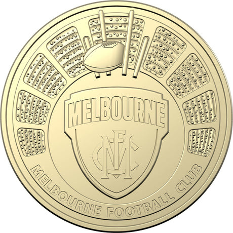 Australian Football League (AFL)  2024 - Uncirculated Coin in 2x2 holder