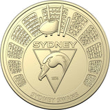 Australian Football League (AFL)  2024 - Uncirculated Coin in 2x2 holder