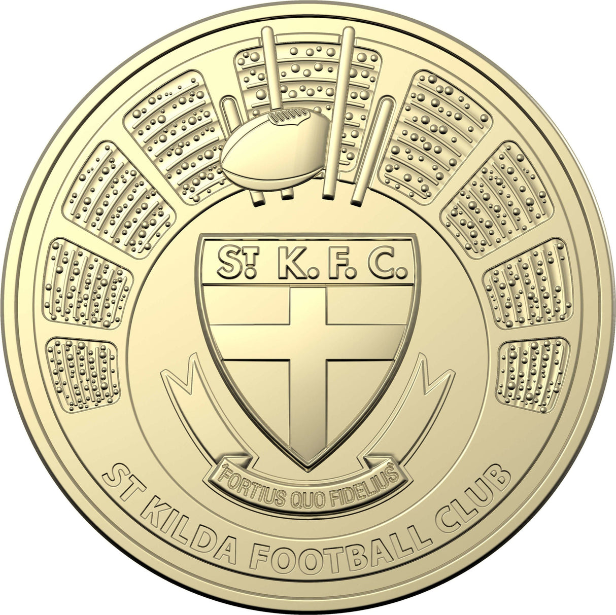 Australian Football League (AFL)  2024 - Uncirculated Coin in 2x2 holder