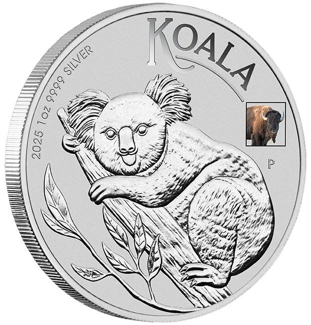 2025 ANA World’s Fair of Money Australian Koala $1 Privy Mark 1oz Silver Brilliant Uncirculated Coin