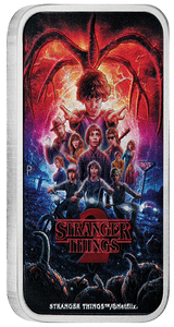 Stranger Things - Season 2 2026 1oz Silver Coloured Rectangular Coin