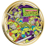 CollectFest Special Edition Teenage Mutant Ninja Turtles 2025 Collector Coin in Card
