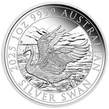 Perth Money Expo 2025 - Australian Swan 2025 1oz Silver Proof Coin