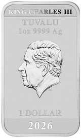 Stranger Things - Season 3 2026 $1 Colour Rectangular 1oz Silver Uncirculated Coin