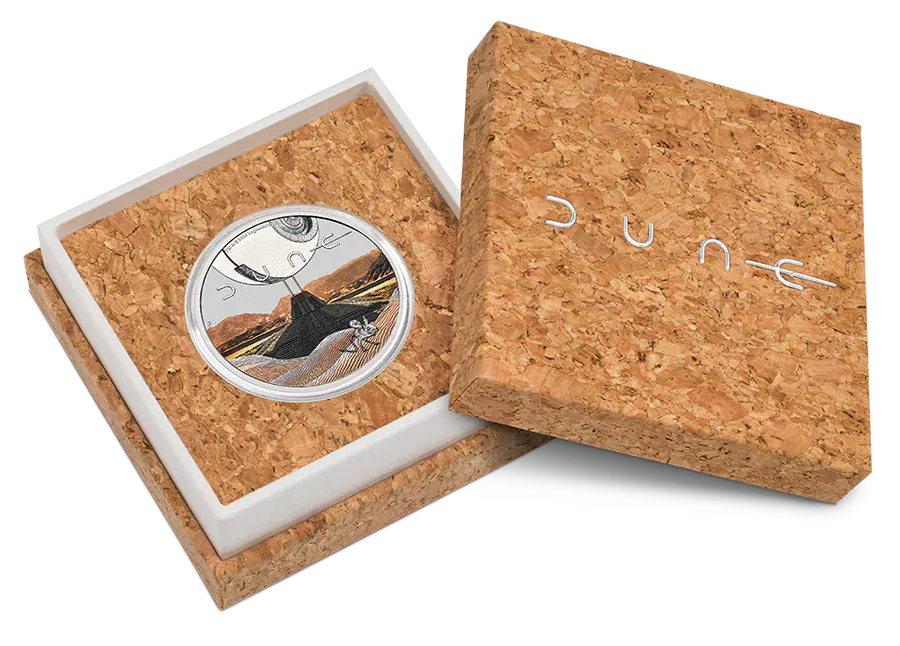 Dune 2026 1oz Silver Coloured Coin