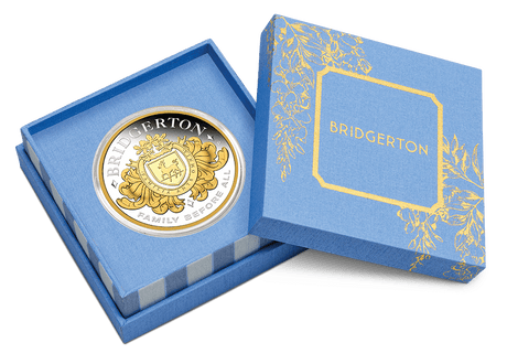 2026 2oz House of Bridgerton Silver Proof Gilded Coin