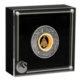 2025 $2 Santa’s Workshop 2oz Silver Antiqued Coloured Coin