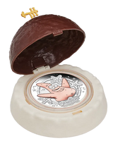 2025 SpongeBob SquarePants - Patrick Star 2oz Silver Proof Gilded Coin