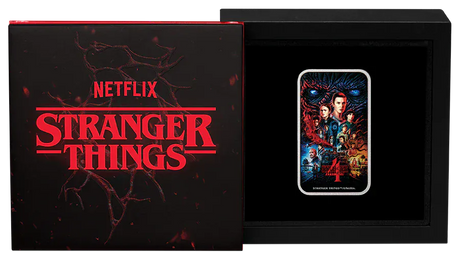 Stranger Things - Season 4 2026 $1 Colour Rectangular 1oz Silver Uncirculated Coin