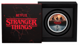 Stranger Things - The Upside Down 2026 1oz Silver Coloured Coin