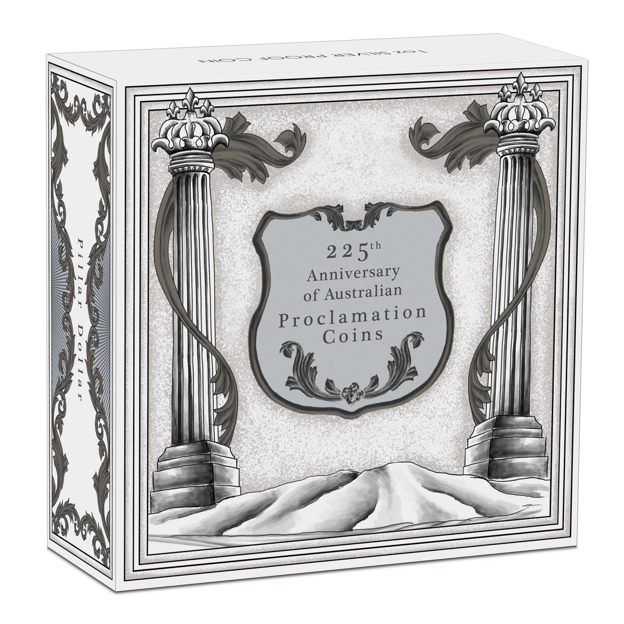 Australia Proclamation 225th Anniversary 2025 $1 Pillar Dollar 1oz Silver Proof Coin