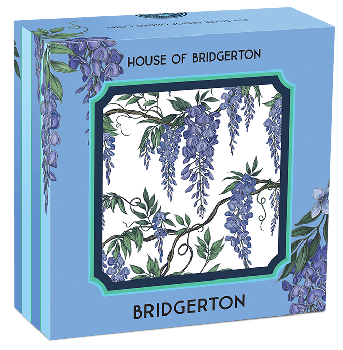 2026 2oz House of Bridgerton Silver Proof Gilded Coin