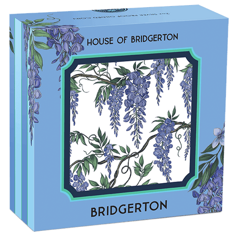 2026 2oz House of Bridgerton Silver Proof Gilded Coin