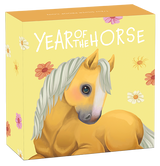 Baby Horse 2026 1/2oz Silver Proof Coloured Coin