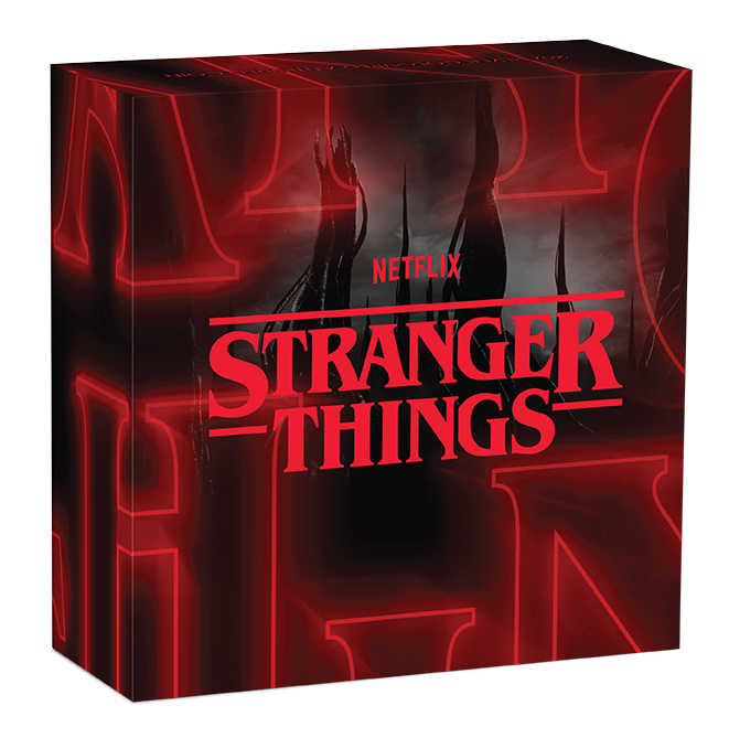 2026 $2 Stranger Things Villains 2oz Silver Antiqued Coloured Coin