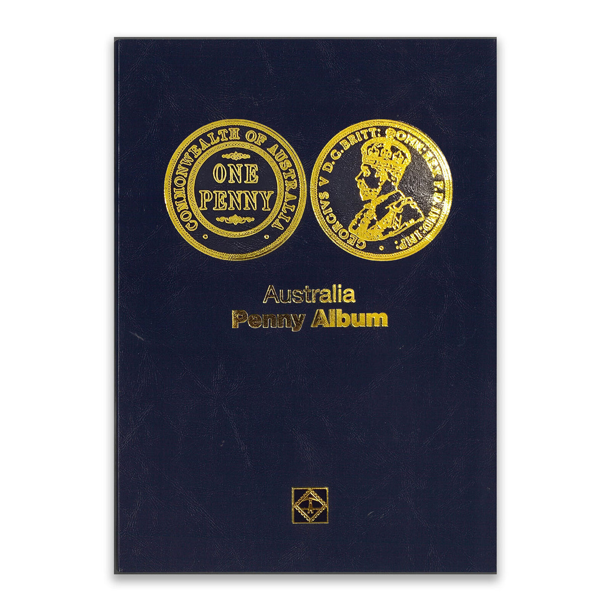 Lighthouse Push-In Coin Album – Australian Penny 1911-1961 front