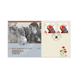 1941 WWII Campaigns: Greece & Crete Postal Numismatic Cover (PNC)