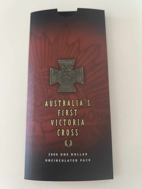 2000 Australia’s first Victoria Cross Uncirculated Pack $1 Dollar - Nova Coins
