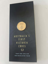 2000 Australia’s first Victoria Cross Uncirculated Pack $1 Dollar - Nova Coins
